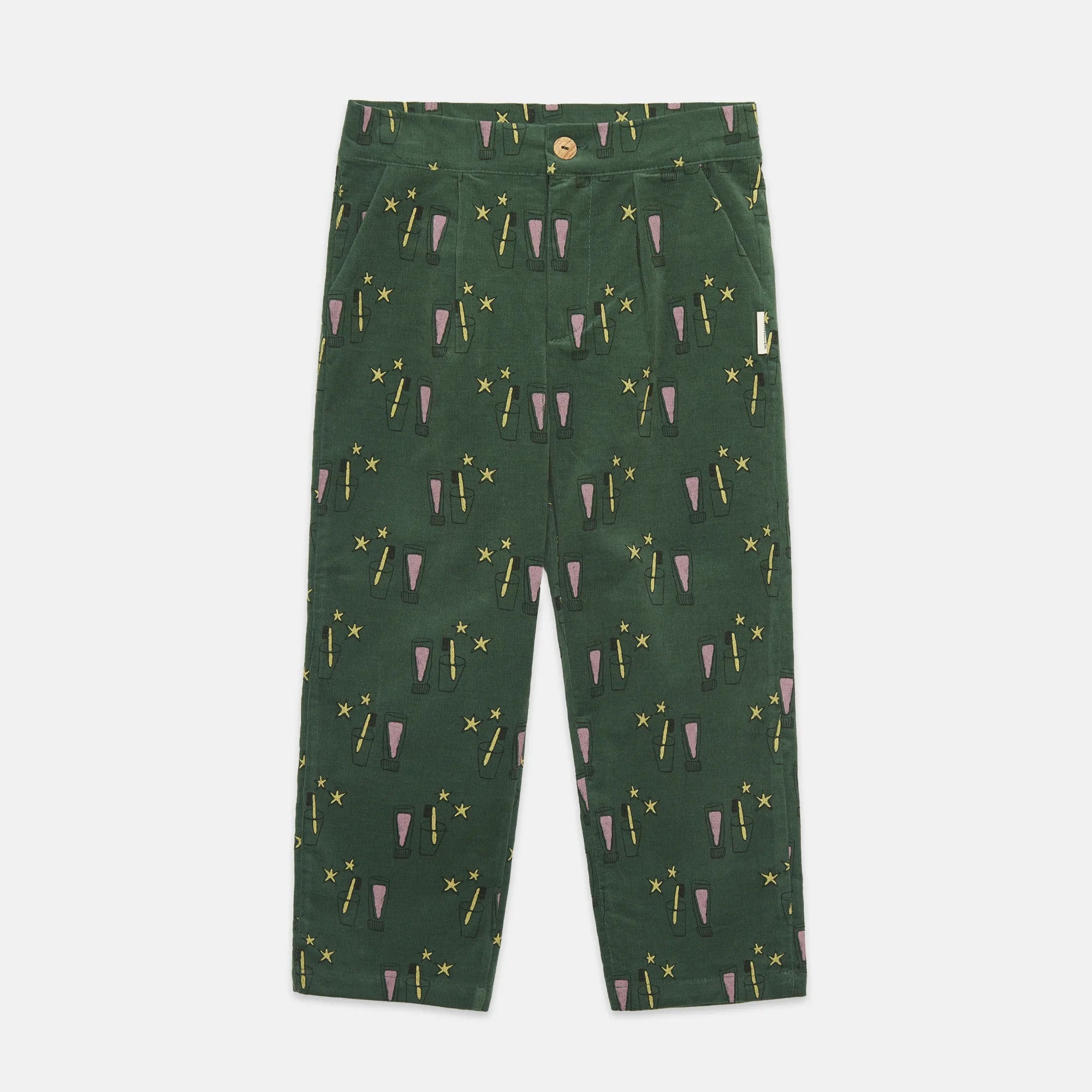 Pantalone velluto a coste ‘magic toothbrush’