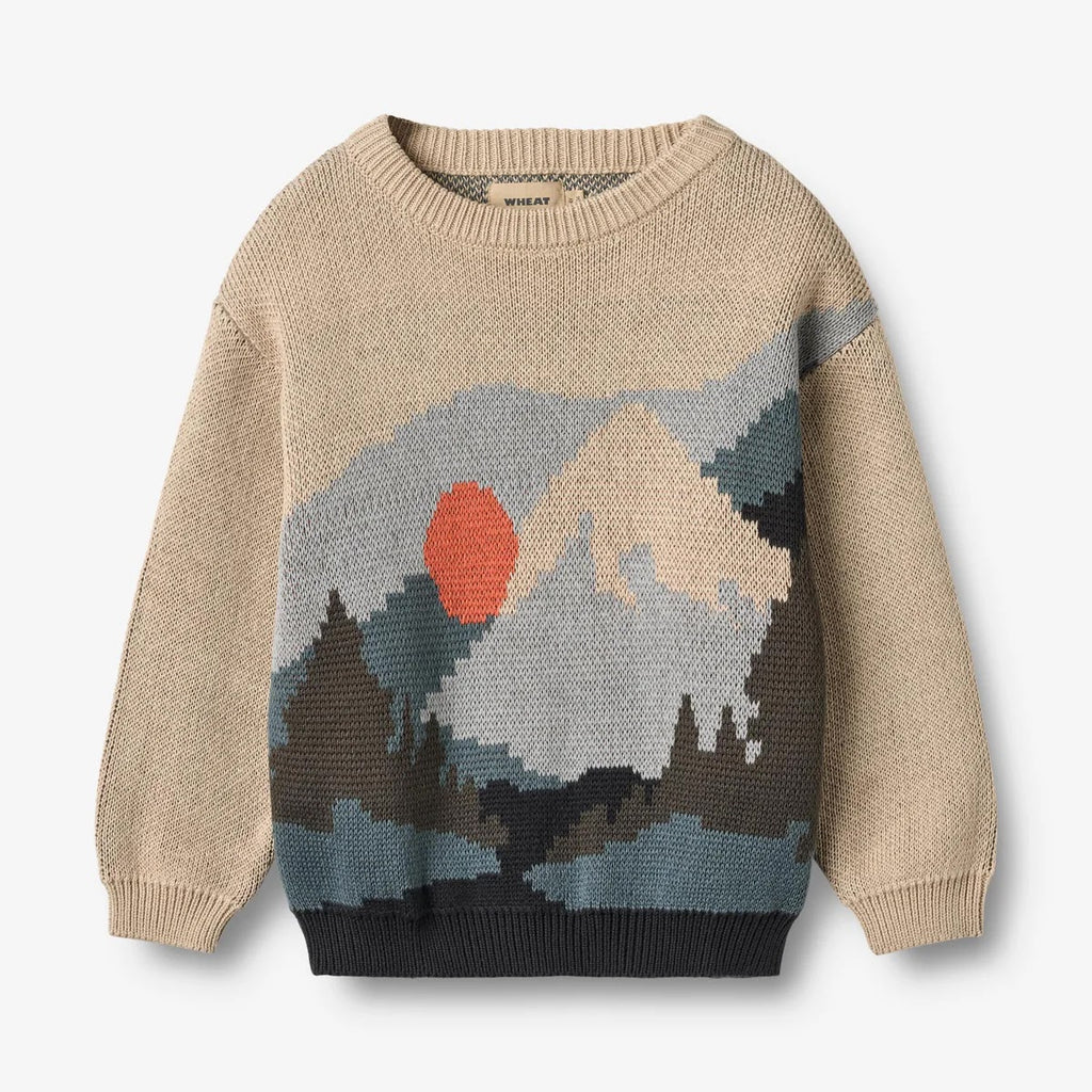 Maglione girocollo jacquard William