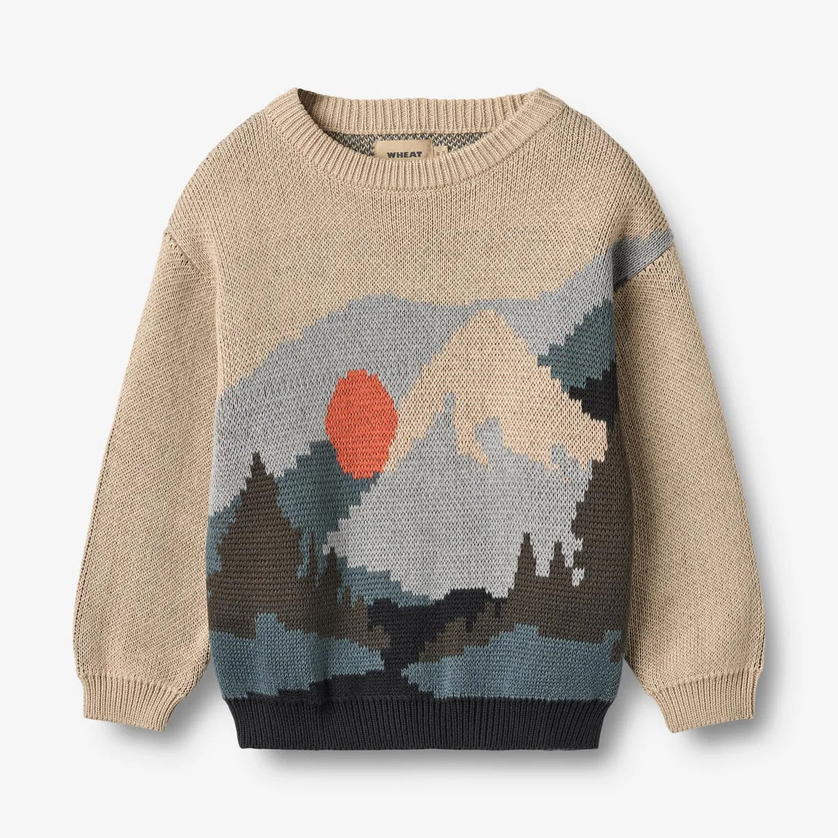 Maglione girocollo jacquard William