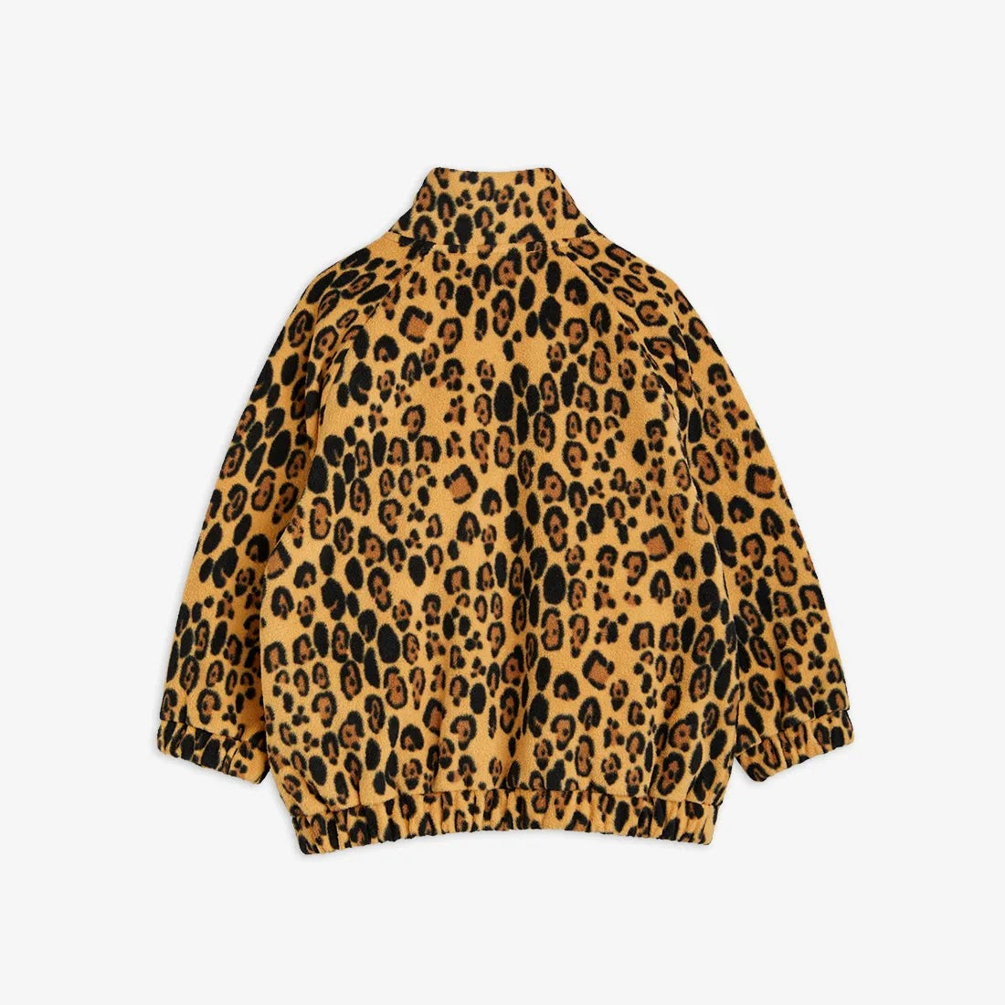 Felpa in pile leopardato