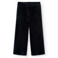 Pantaloni velluto a palazzo nero