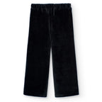 Pantaloni velluto a palazzo nero