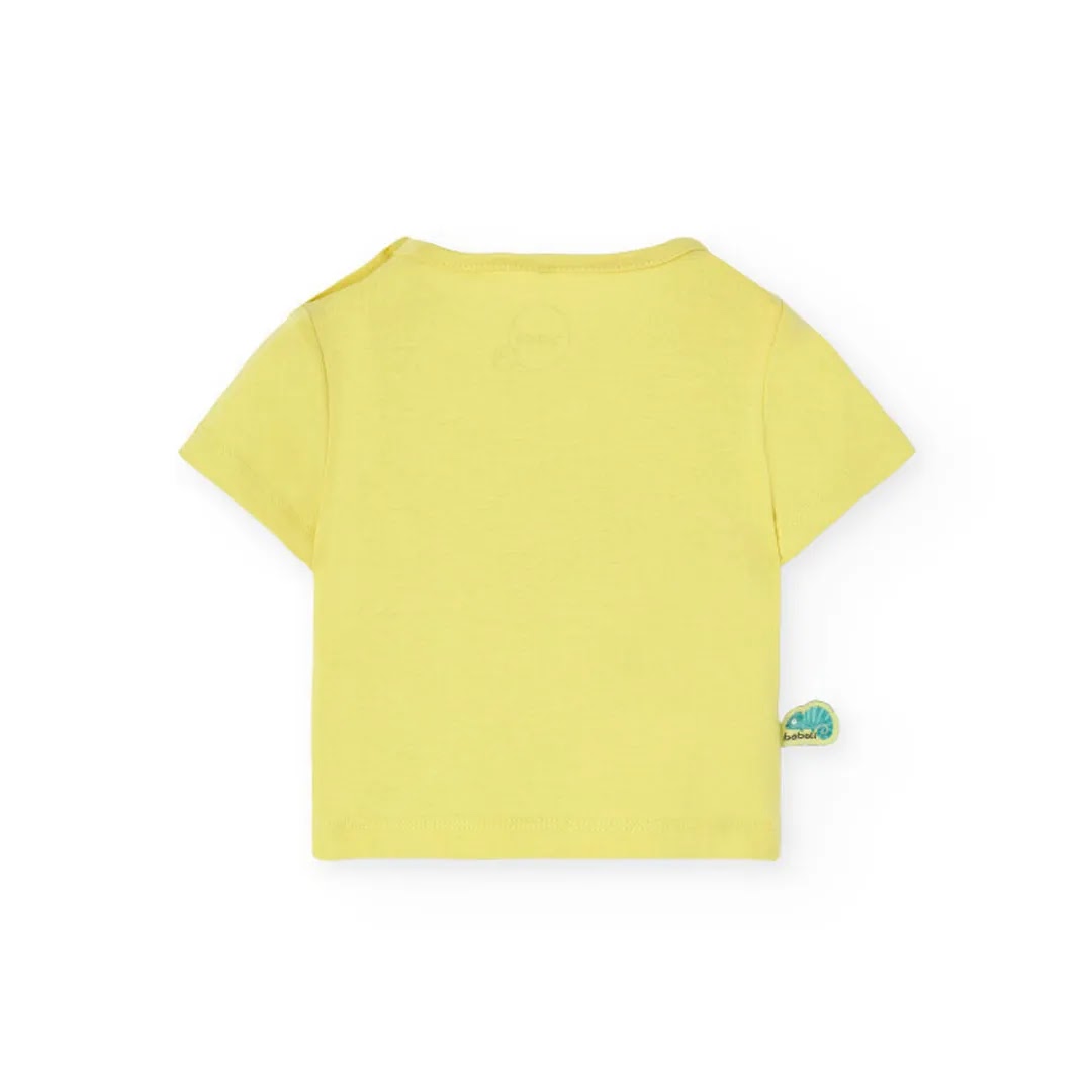 Completo t-shirt mezza manica e pantaloncino coccodrillo