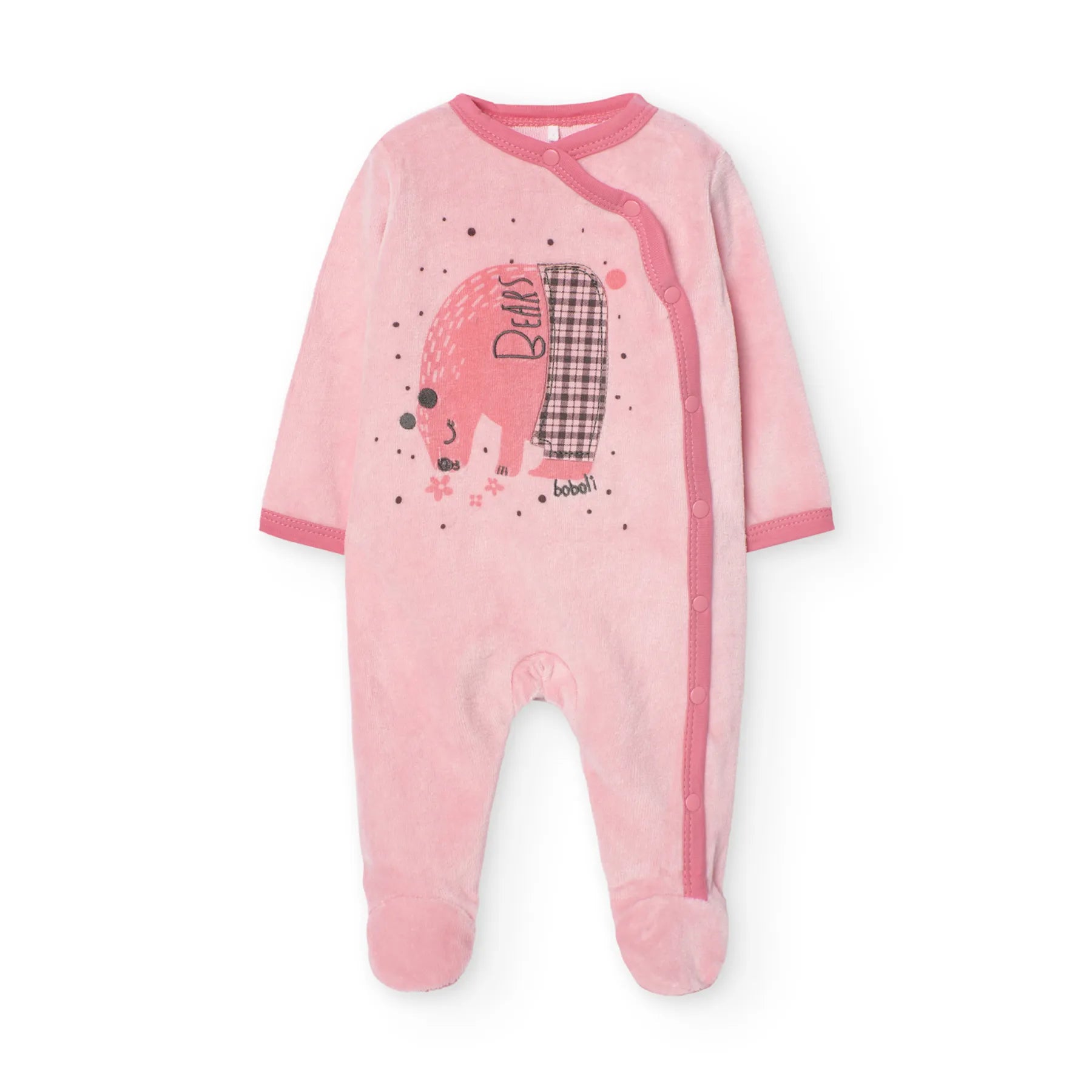 Tutina ciniglia per neonata volant retro