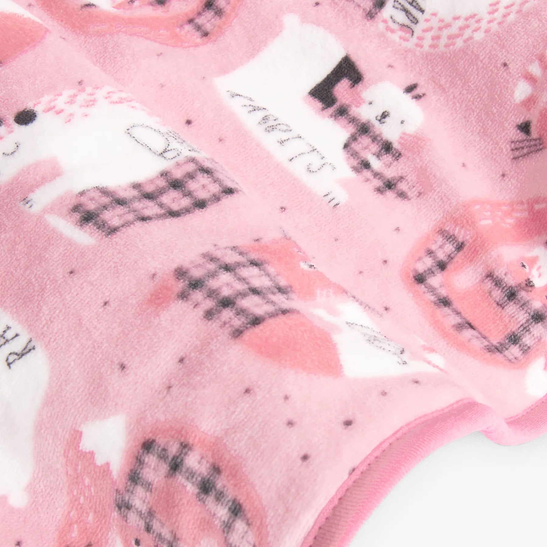 Coperta ciniglia "animali" per neonati