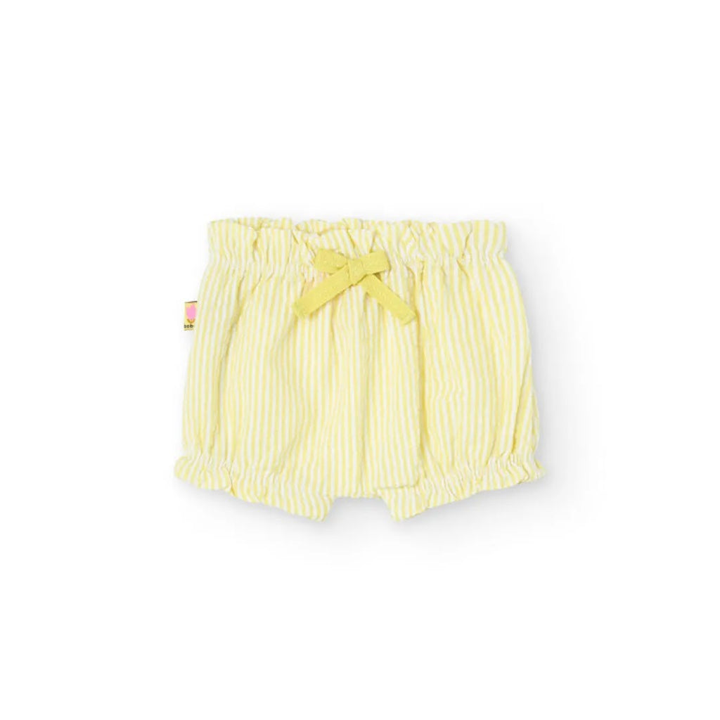 Completo t-shirt e culotte bianco con tulipani