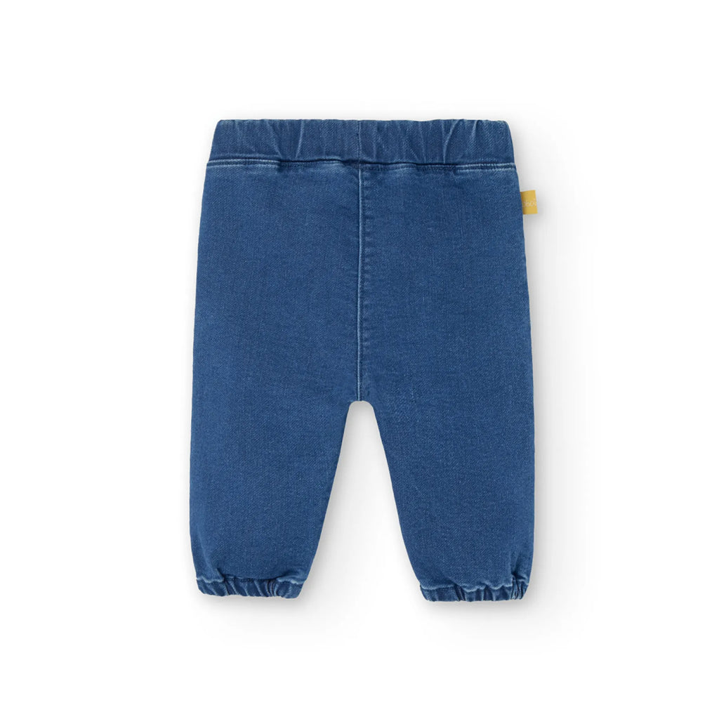 Completo maglione leggero pois e pantalone jeans