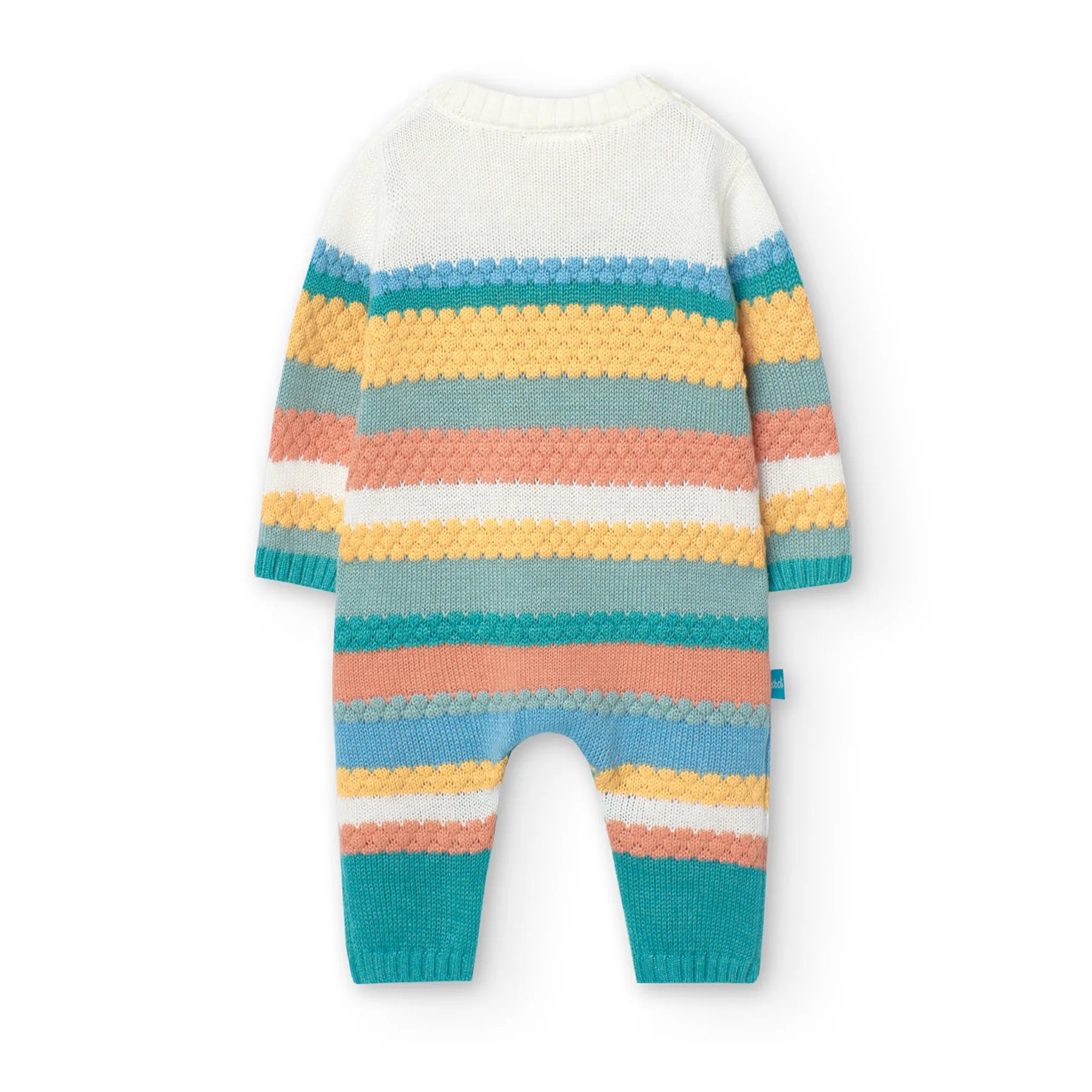 Tutina a maglia a righe