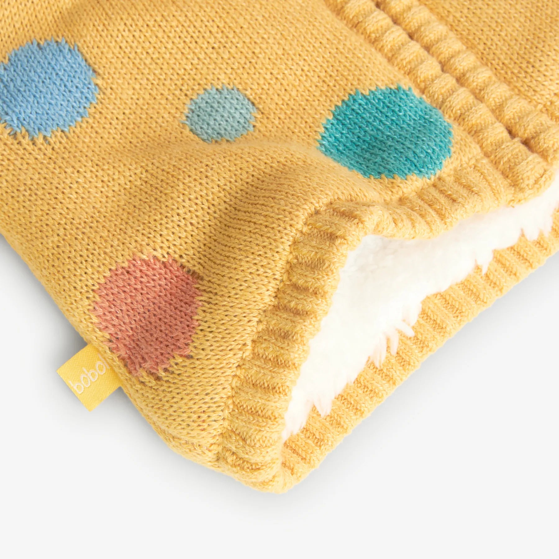 Cardigan pois giallo sole