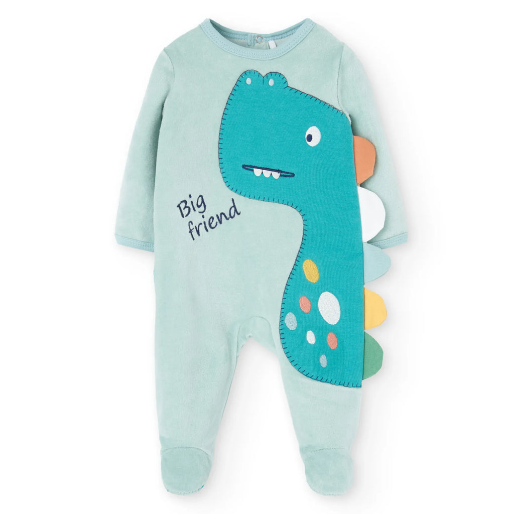 Tutina ciniglia dino con squame 3D