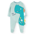 Tutina ciniglia dino con squame 3D