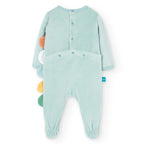 Tutina ciniglia dino con squame 3D