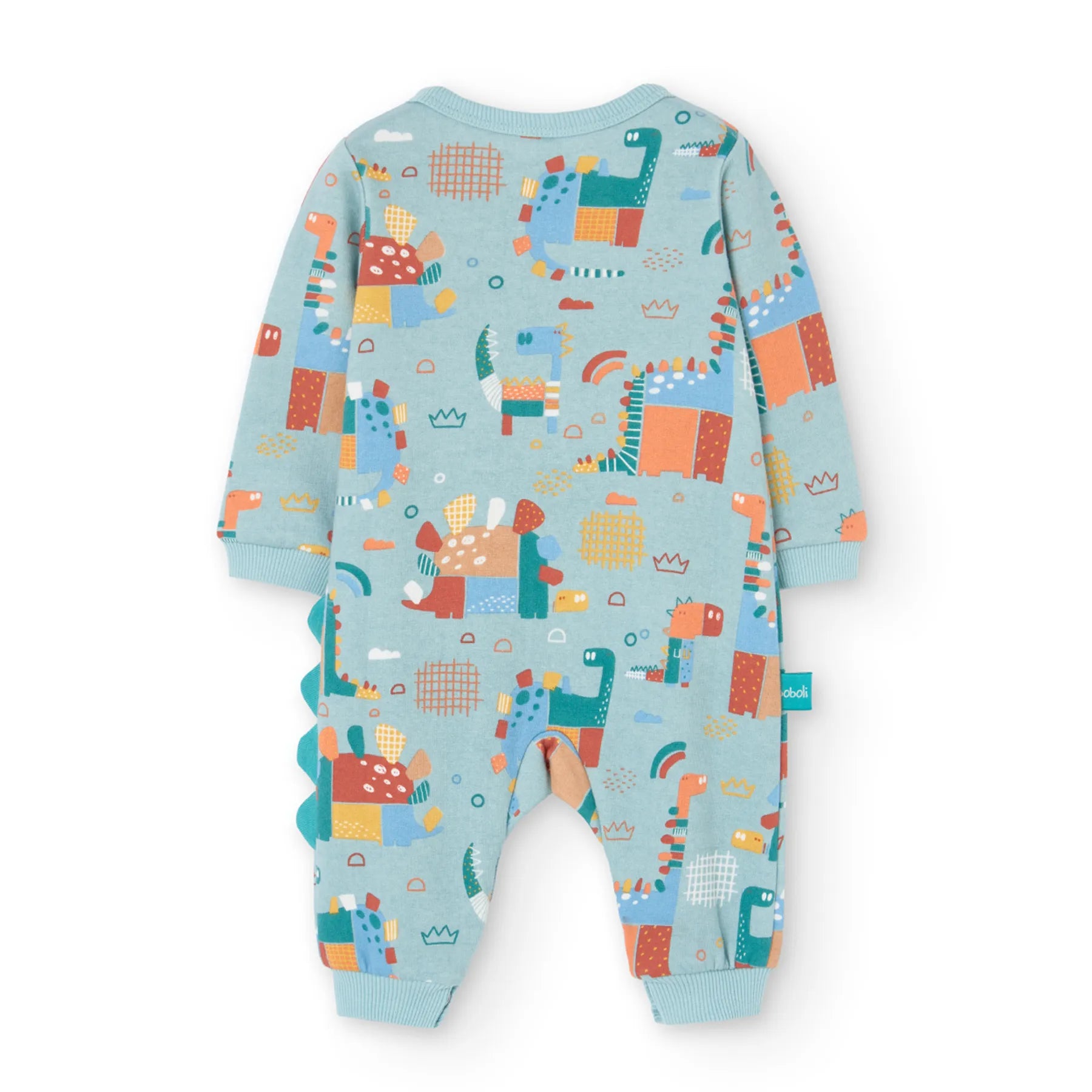 Tutina neonato dino senza piedi