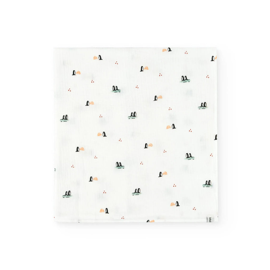 Pack coperta e bavaglino pinguino