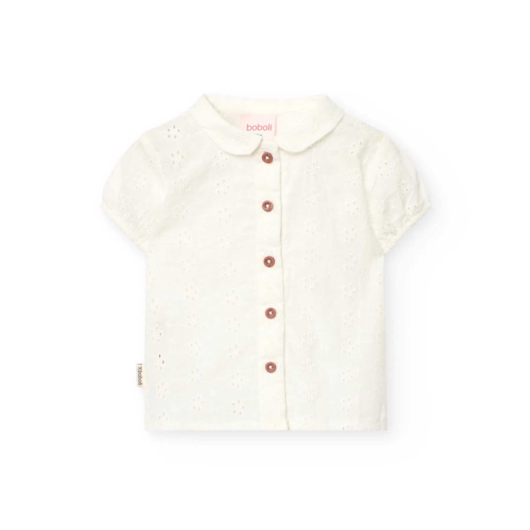 Camicia san gallo bianca