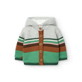 Cardigan con orecchie da volpe