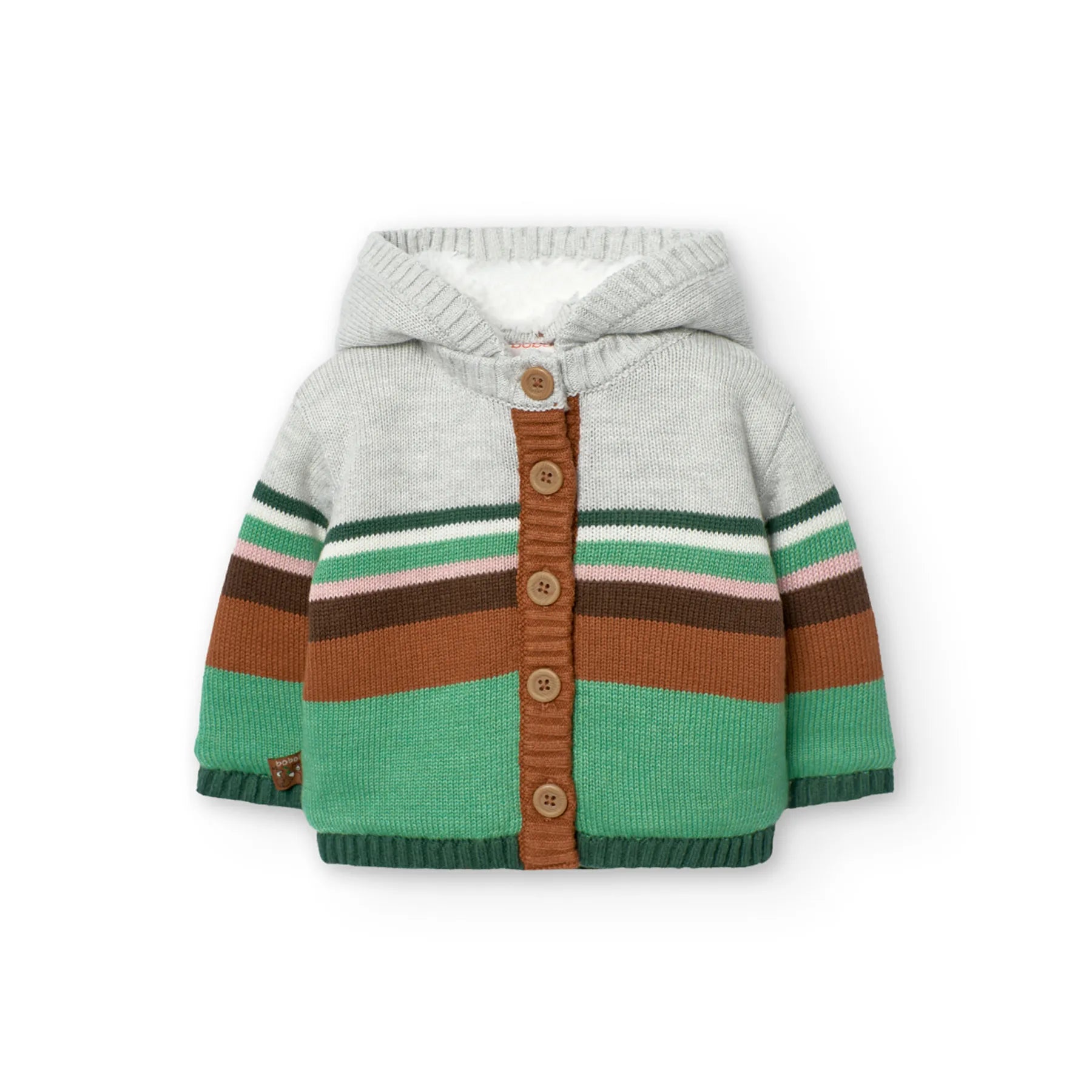 Cardigan con orecchie da volpe