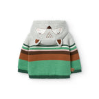 Cardigan con orecchie da volpe