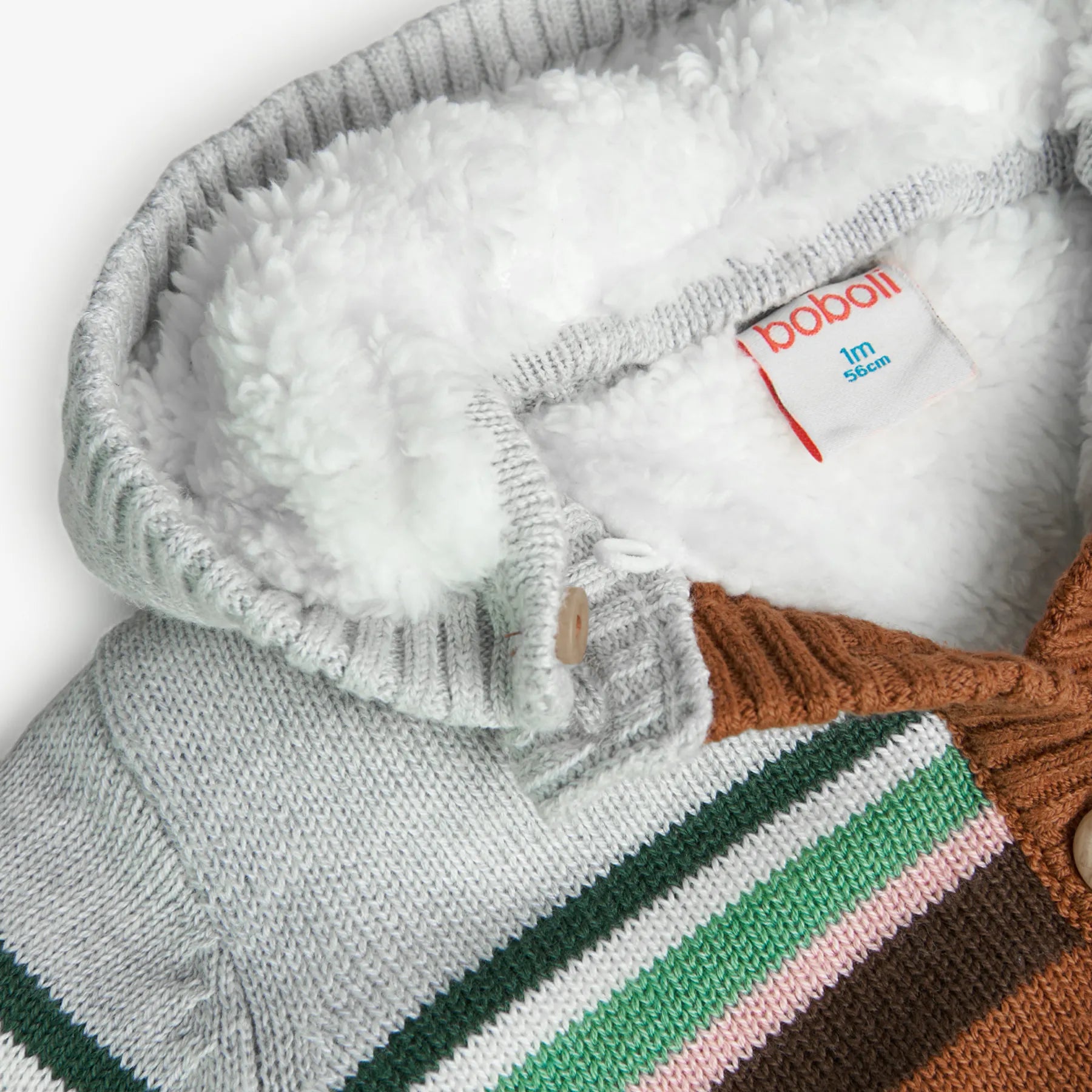 Cardigan con orecchie da volpe