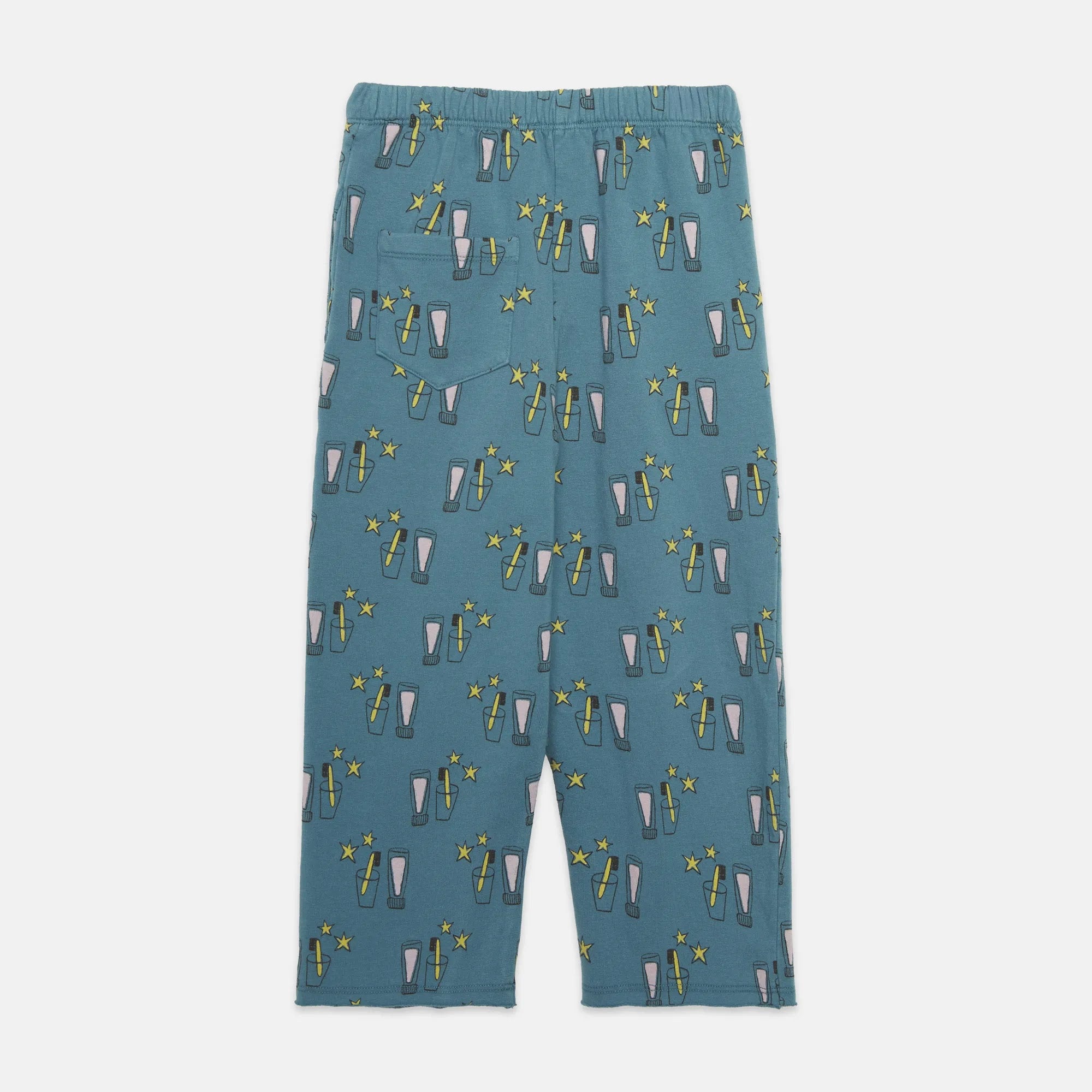 Pantalone palazzo tuta ‘magic toothbrush’