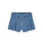 Gonna shorts in jeans bambina