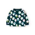 Completo maglia e pantalone neonato gnomi