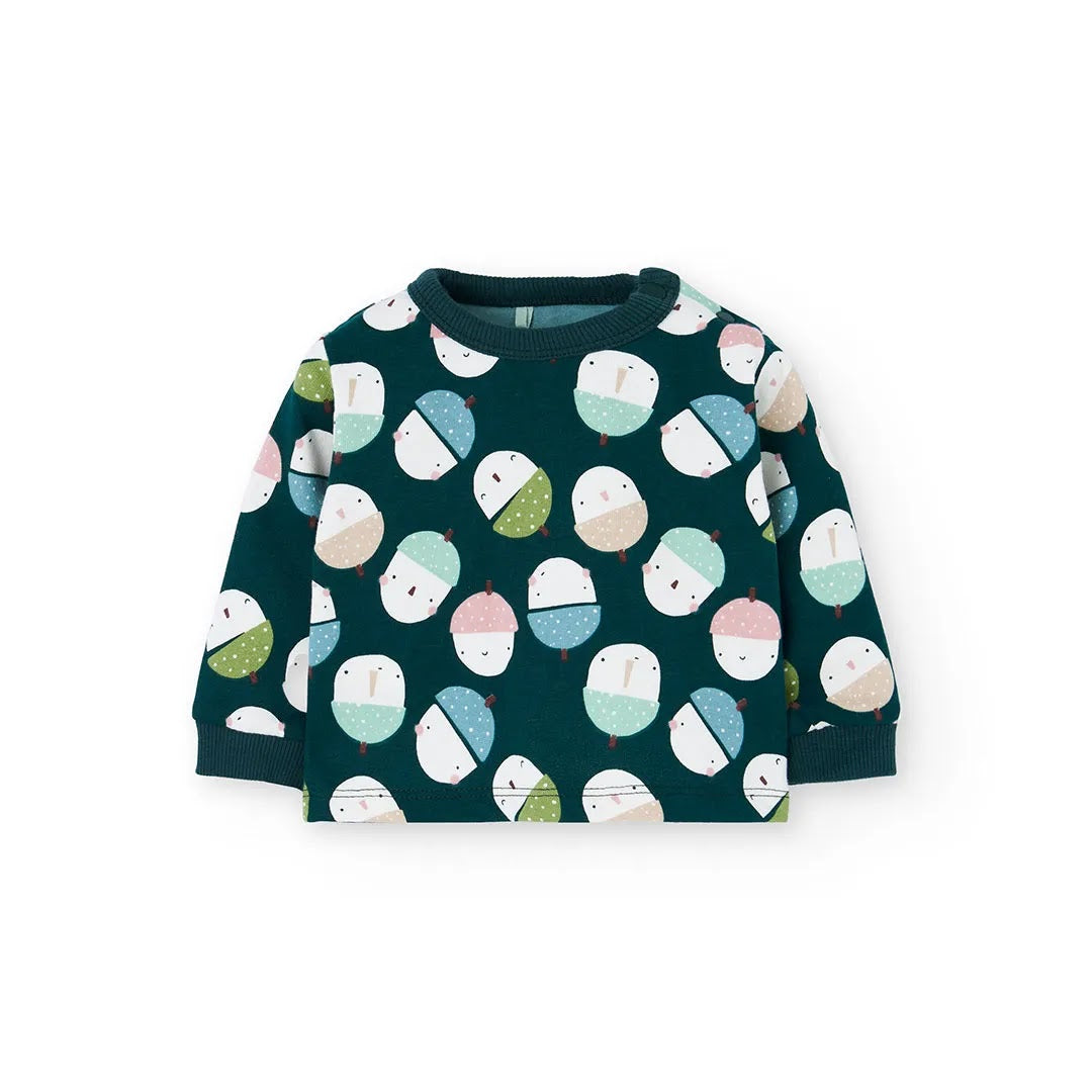 Completo maglia e pantalone neonato gnomi