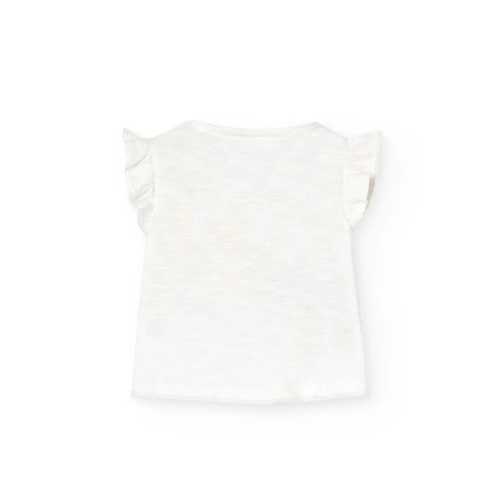 Completo t-shirt giromanica e leggings millerighe