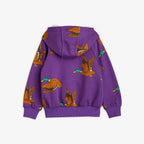 Felpa con cappuccio e zip Ducks