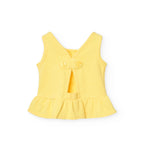 Top con rouge giallo