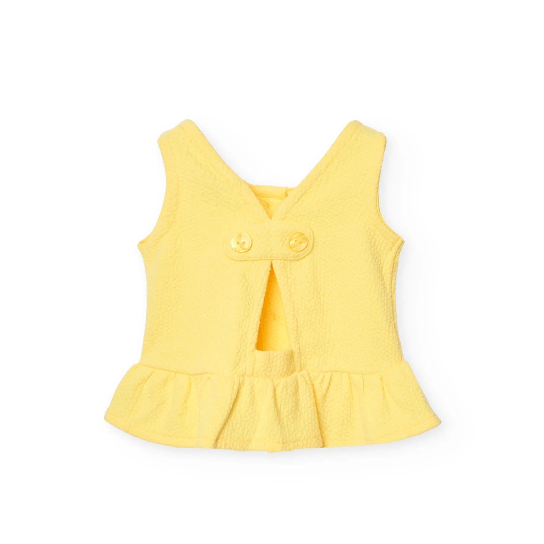 Top con rouge giallo
