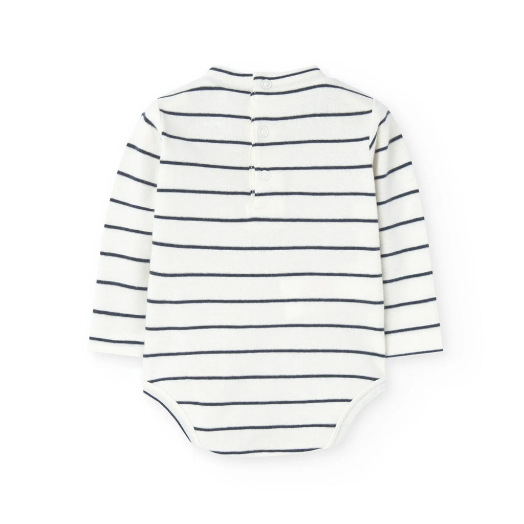 Completo neonato body e salopette orso