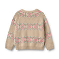 Maglione girocollo jacquard Alberte
