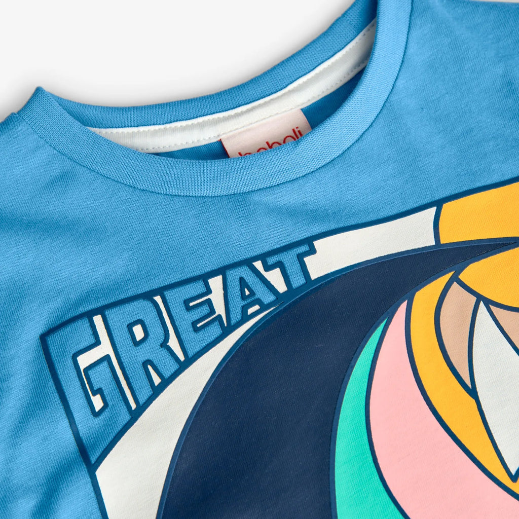 T-shirt mezza manica great wave