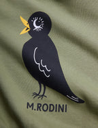 Felpa leggera merlo verde militare