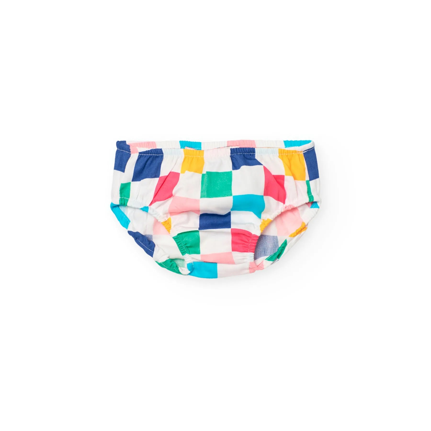 Vestito mezza manica scacchi colorati