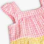 Vestito giromanica vicky con copri pannolino
