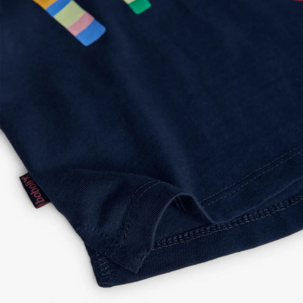 Maglietta manica lunga blu ‘big hug’