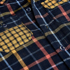 Camicia manica lunga quadri bambino