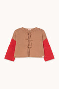 Cardigan con laccetti