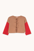 Cardigan con laccetti