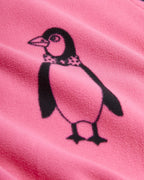 Pantaloni in pile Penguin rosa