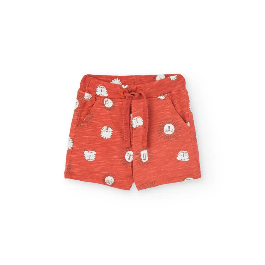 Completo t-shirt mezza manica con pantaloncino stampato
