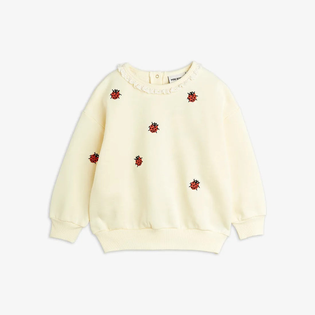 Felpa Coccinella bianco
