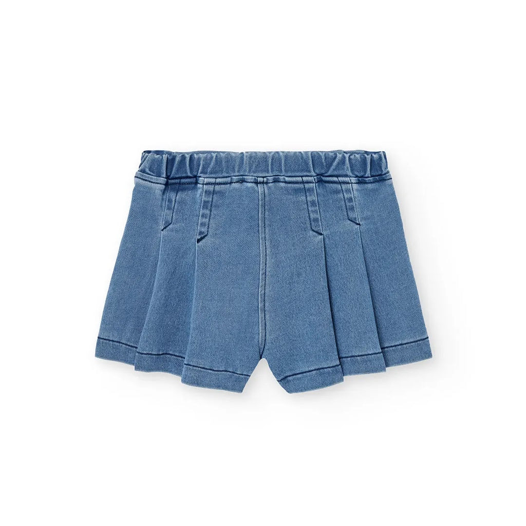 Gonna shorts in jeans bambina