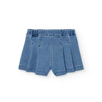 Gonna shorts in jeans bambina