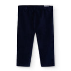 Leggings velluto a coste blu