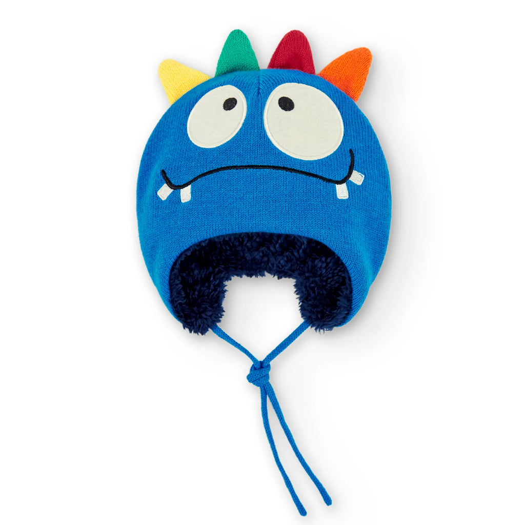 Cappello tricotosa per neonati dino
