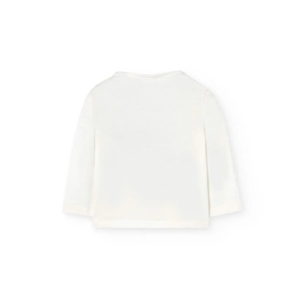 Completo t-shirt e pantalone lungo balena bianco