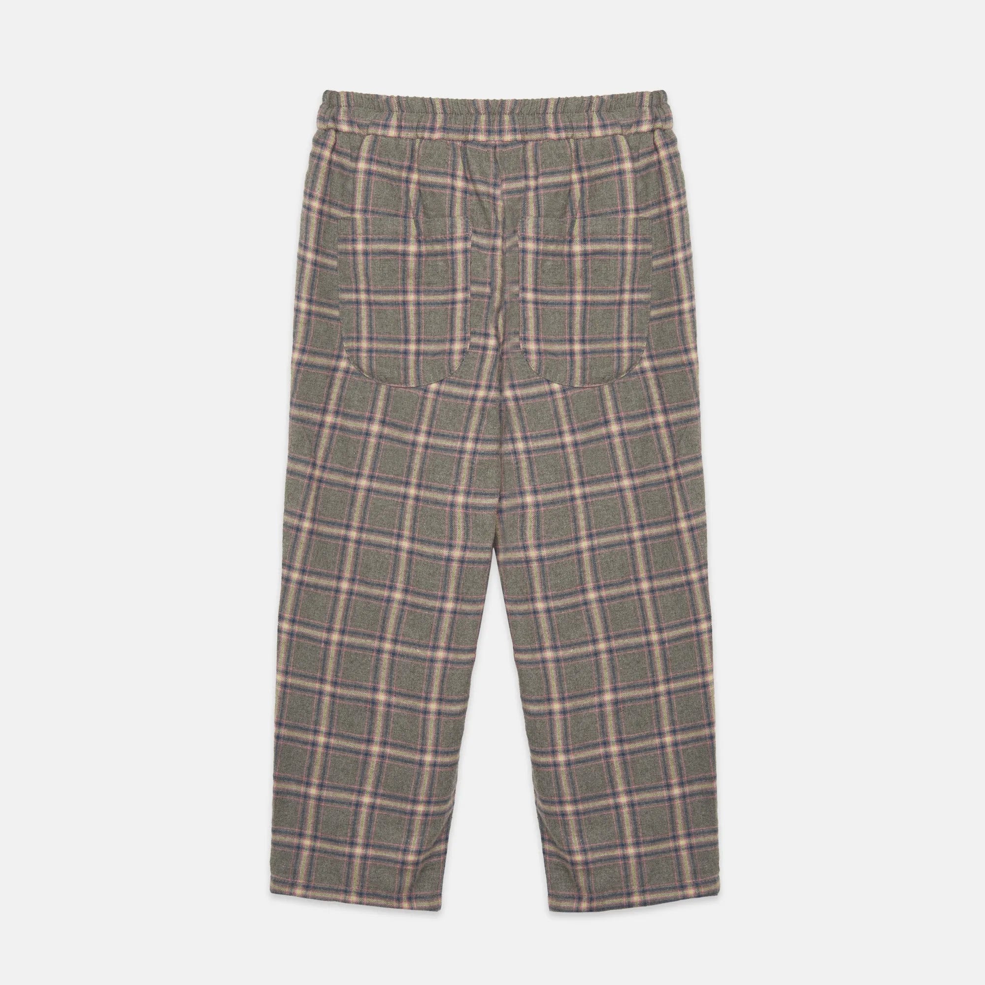 Pantalone carota ‘magic toothbrush’ tartan